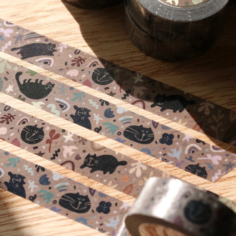 Rainbow  / 吉普星球纸胶带#1 - 纸胶带 - 纸 多色