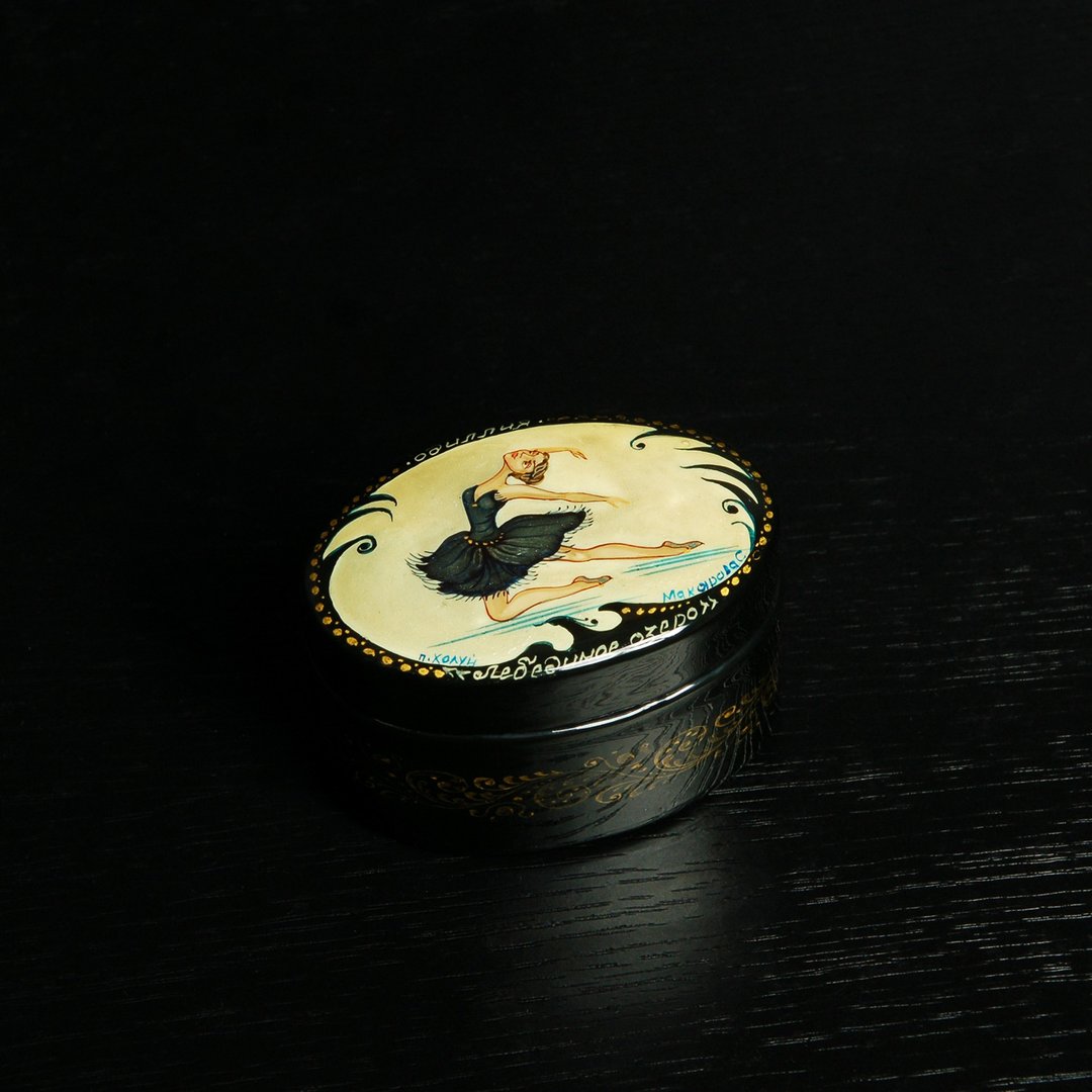 黑天鹅漆盒芭蕾舞者小天鹅湖芭蕾舞圣诞礼物包装 - 摆饰 - 其他材质 