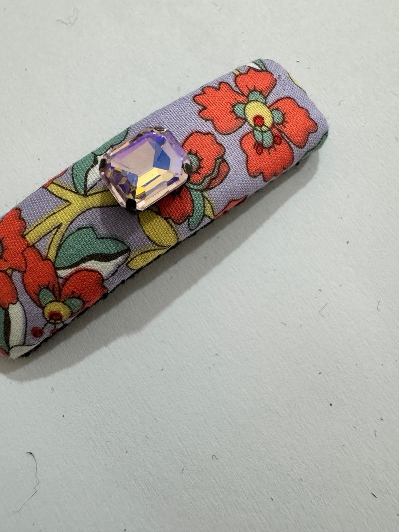 法式复古碎花幻彩粉宝石 - 发饰 - 聚酯纤维 多色