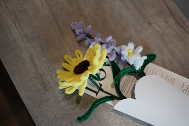 IARTS 花束扭扭棒 Twisting Stick Flower - 植栽 - 压克力 