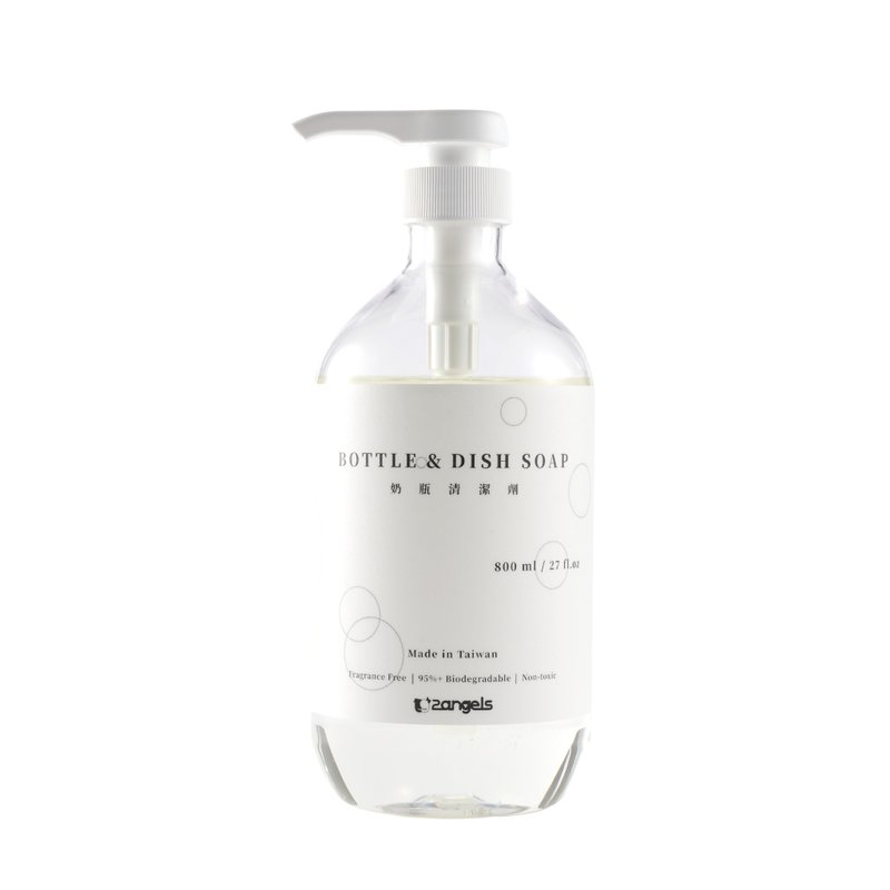 2angels植洁奶瓶餐具清洁液_新世代APG洁净配方 800ml - 碗盘清洁 - 浓缩/萃取物 