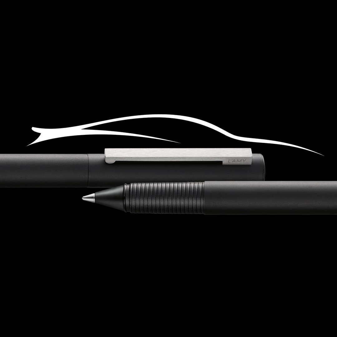 LAMY 钢珠笔 / CP1 356 匹敌系列  - 雾光黑 - 钢珠笔 - 铝合金 黑色