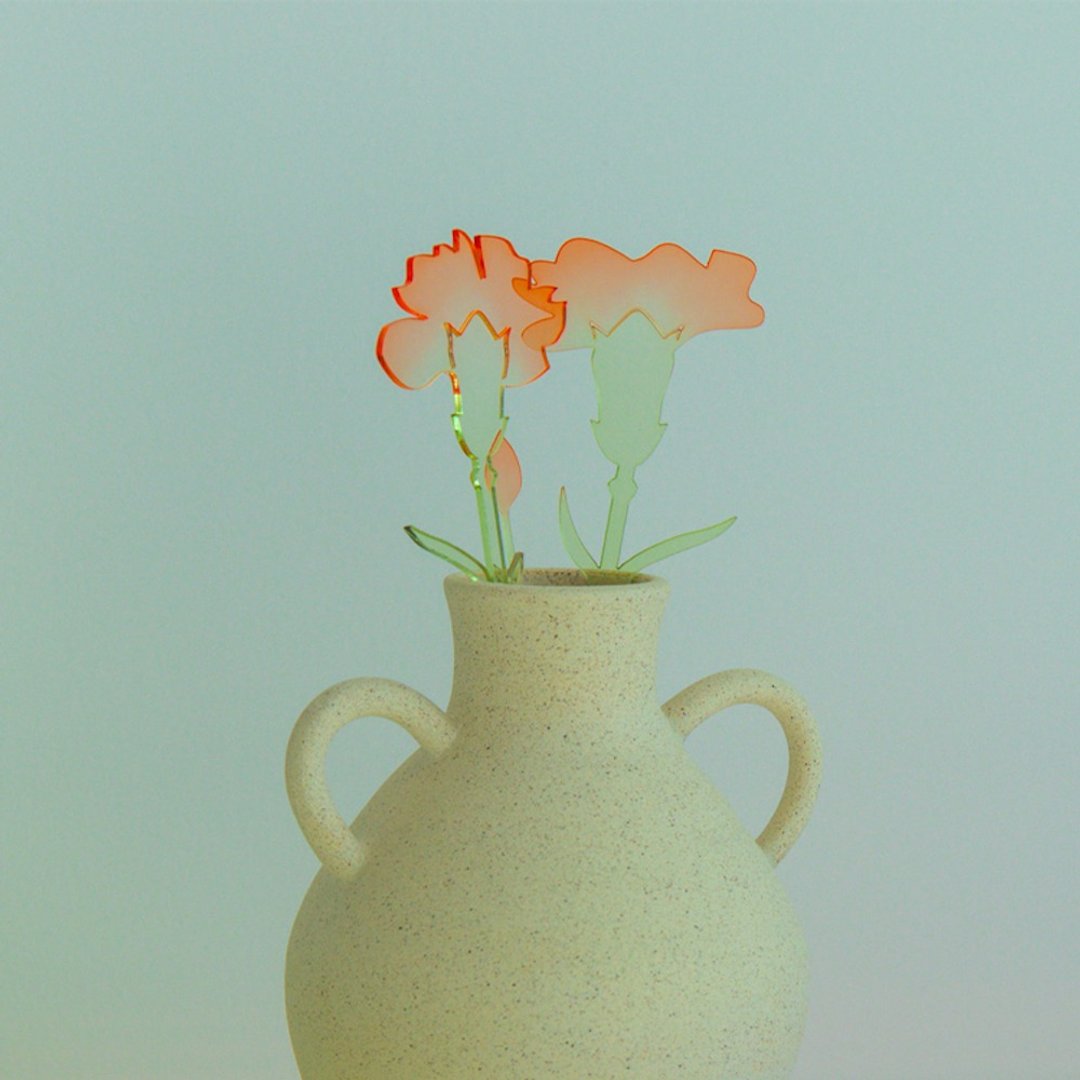 Acrylic flower - Carnation - 摆饰 - 压克力 