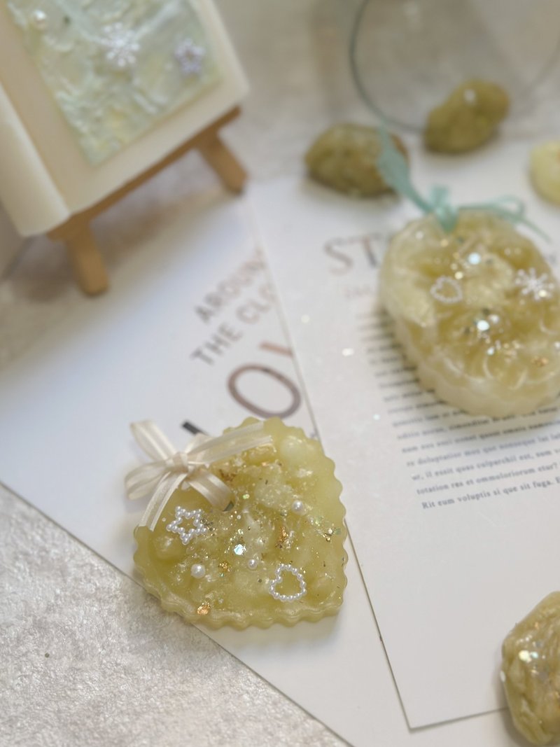 水晶香氛蜡砖 - 香薰/精油/线香 - 蜡 