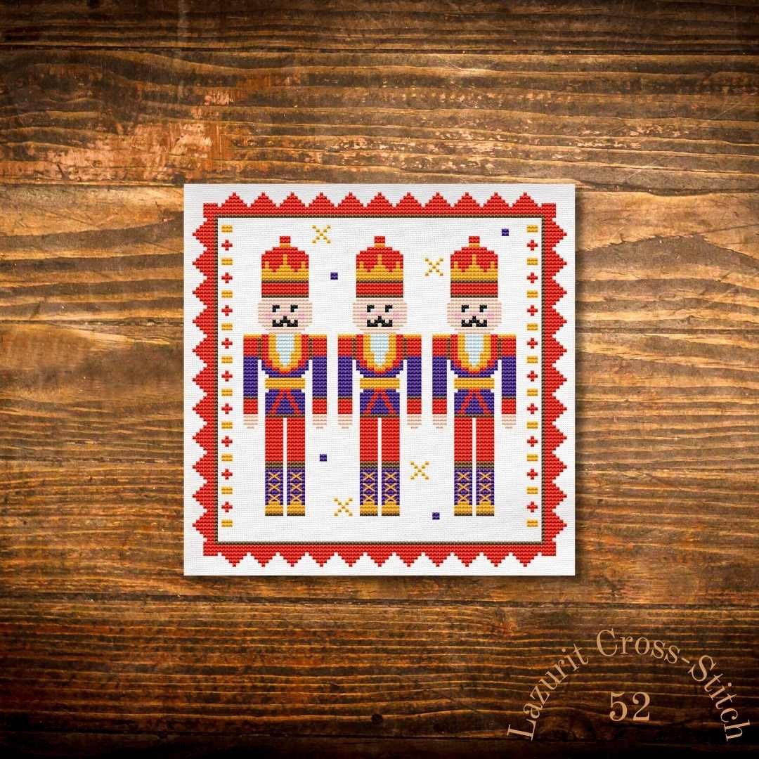 Toy soldiers cross stitch pattern - 其他数码商品 - 其他材质 