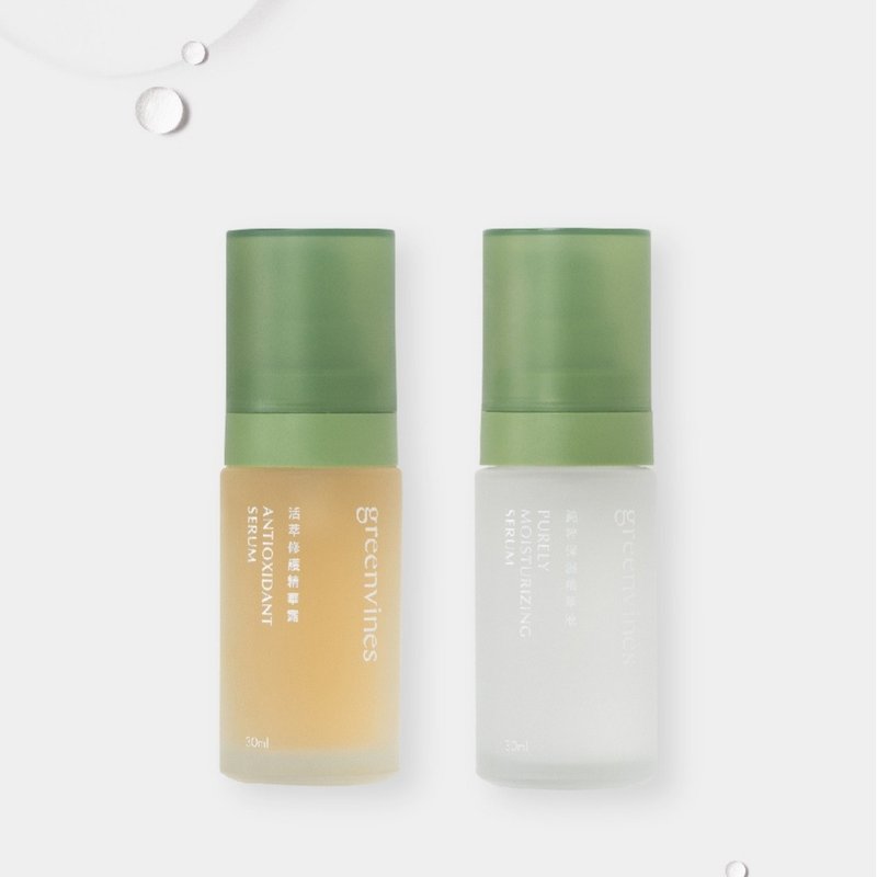 纯净保湿补水组 - 纯粹保湿精华液1、活萃修护精华露1 - 乳液 - 其他材质 白色