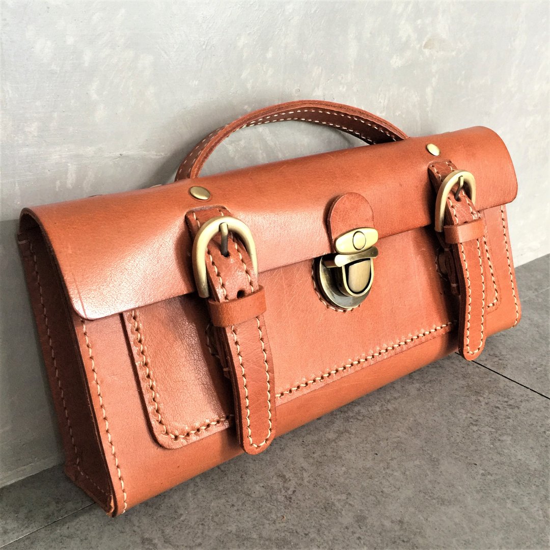 经典手拿包 // Clutch bag // 手提包 // 可专属刻字 // 手拿包 - 手提包/手提袋 - 真皮 