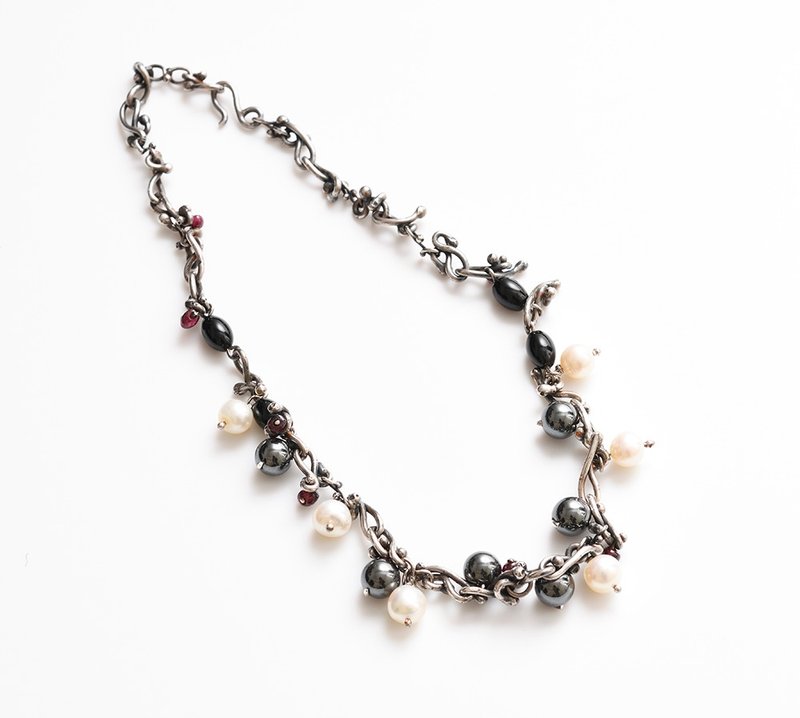 CN53 - 项链 - 其他金属 银色