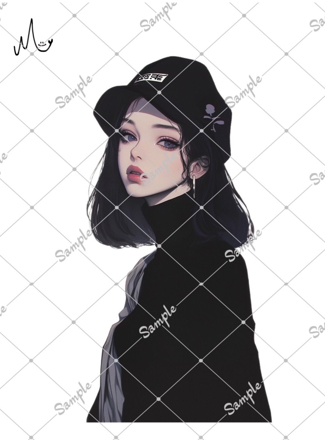 原创人物贴纸 - 贴纸 - 纸 