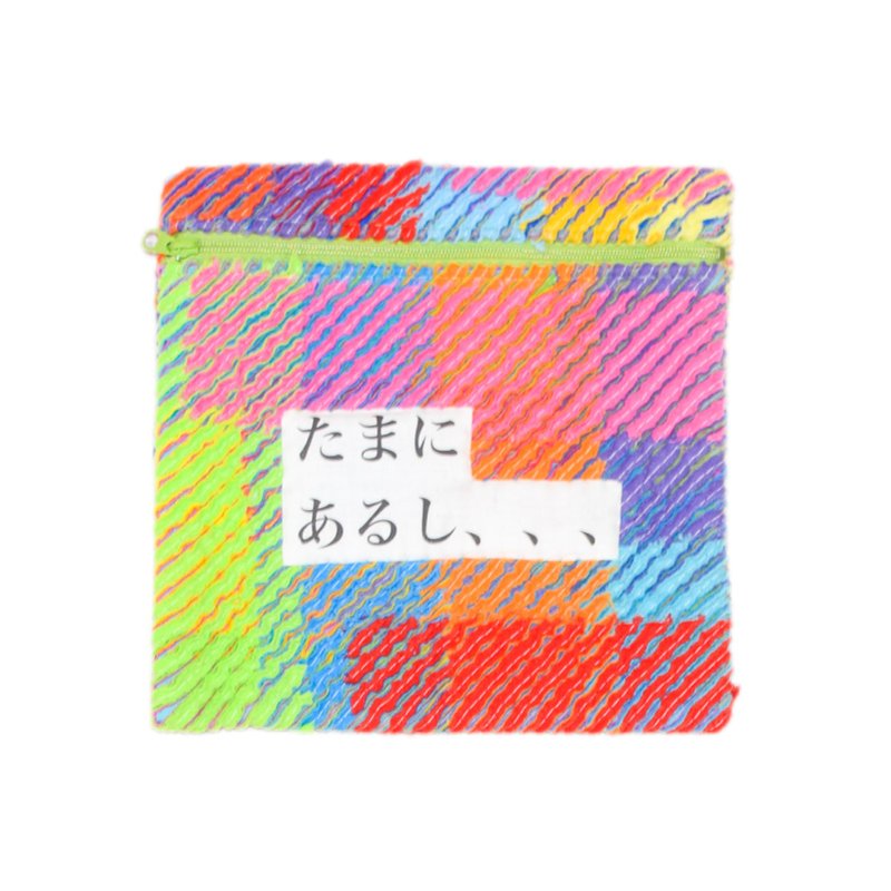 Mokemoke 被子在被子袋上聊天/有时...... Slash 被子 - 化妆包/杂物包 - 棉．麻 多色