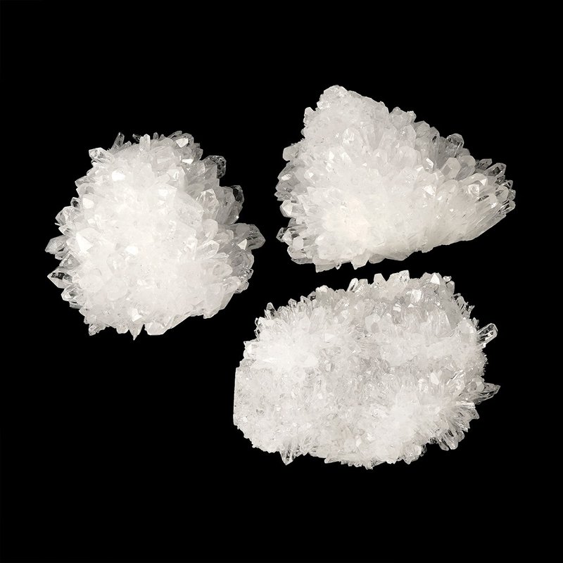 【正佳珠宝】白水晶 顶级白水晶镇 白水晶花 315g 白水晶摆件 - 其他 - 半宝石 多色