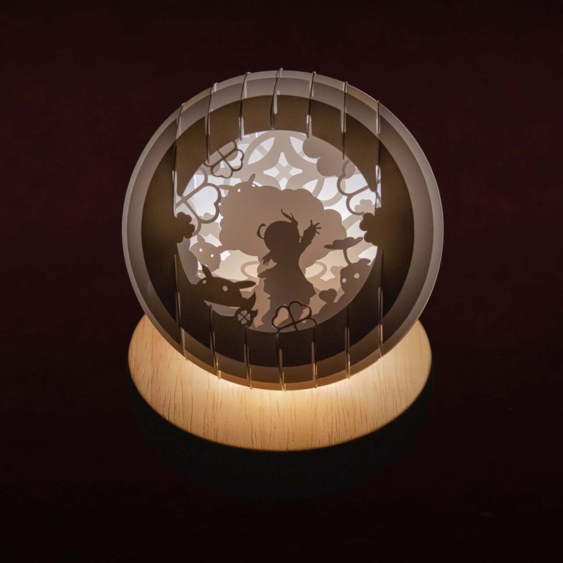 光影纸雕夜灯-原神可莉精致款 - 灯具/灯饰 - 纸 