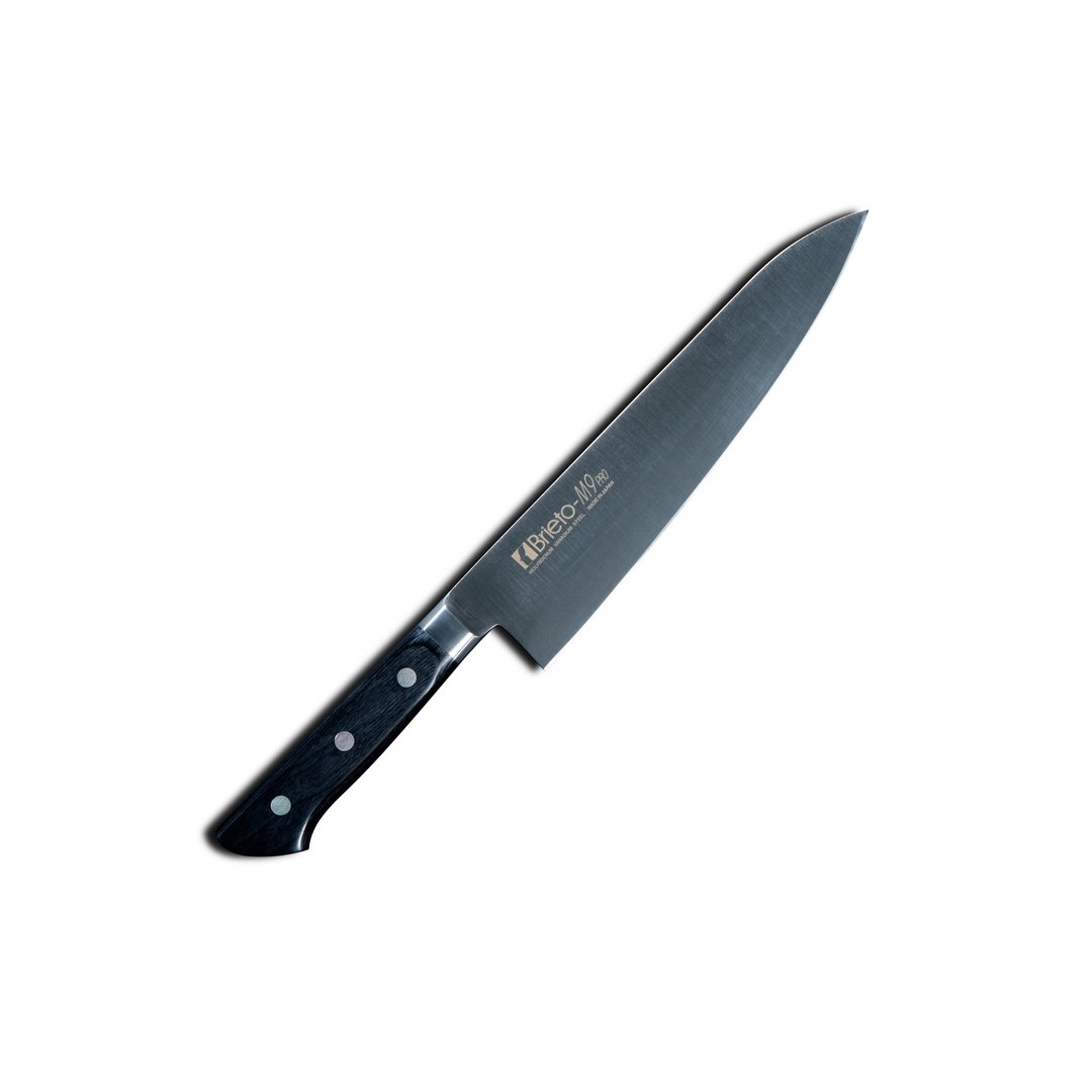 日本Brieto - M9-PRO 系列 低温处理Mo-V钢木柄厨师刀 210mm - 厨房用具 - 不锈钢 