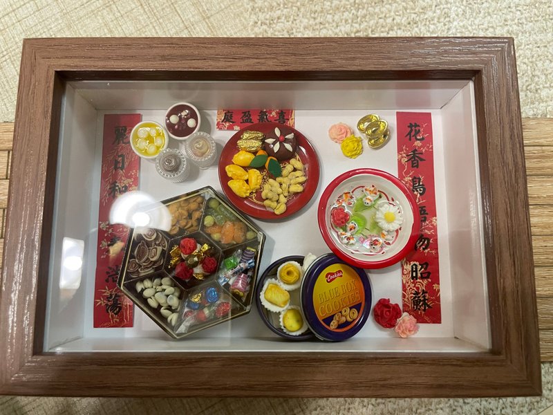 迷你袖珍中式贺年小场景 - 摆饰 - 其他材质 