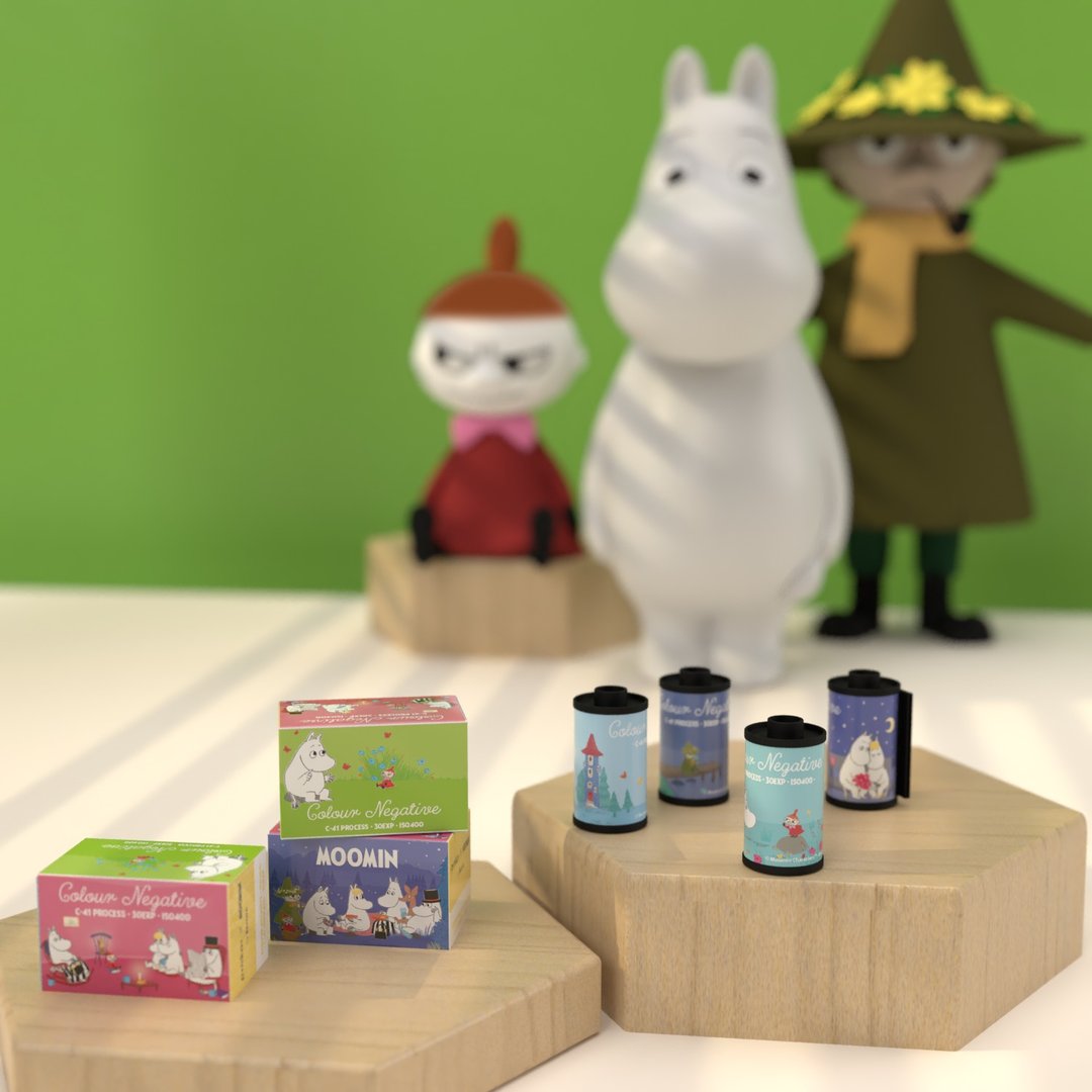 【Pinkoi x Moomin】限定 特别版 135底片 (昭和日系风格) - 相机 - 其他材质 