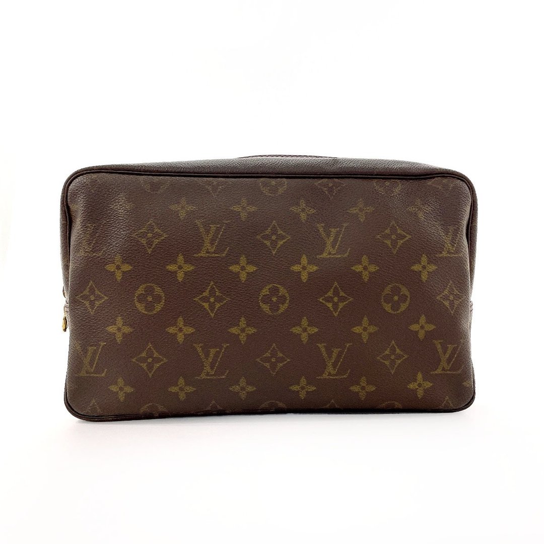 [日本直送，二手，状况良好] 路易威登 LOUIS VUITTON 手拿包 M47522 True Toilette 28 - 化妆包/杂物包 - 其他材质 咖啡色
