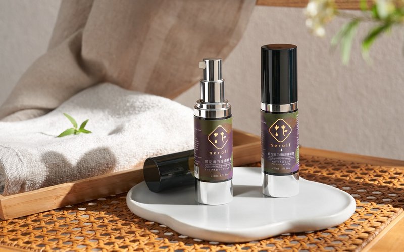 橙花嫩白抚纹精华霜30ml－第三道抚纹厚敷修护 - 精华液/安瓶 - 植物．花 