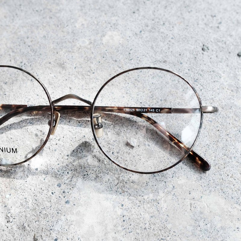 【目目商行】限量钛金属轻量细框 钛鼻垫 - 眼镜/眼镜框 - 其他金属 多色