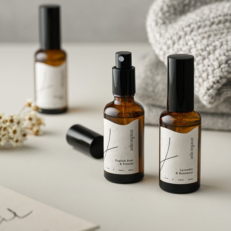 空间织品喷雾 五款香气 衣物喷雾 香氛喷雾 枕头喷雾 - 香薰/精油/线香 - 其他材质 