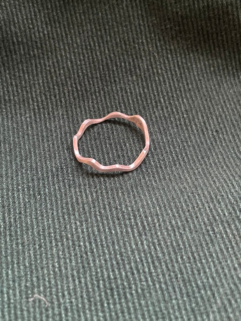 Wave 海浪的心跳 - 戒指 - 银 银色