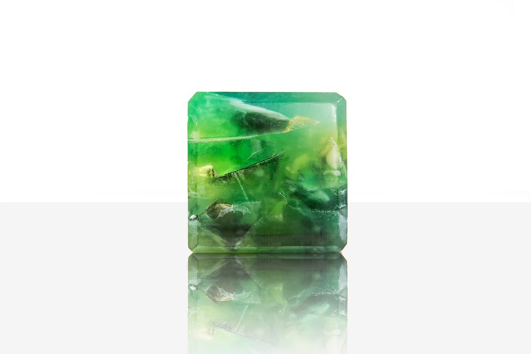 宇宙魔方皂-活力绅士/绿橘色 - 沐浴用品 - 其他材质 绿色