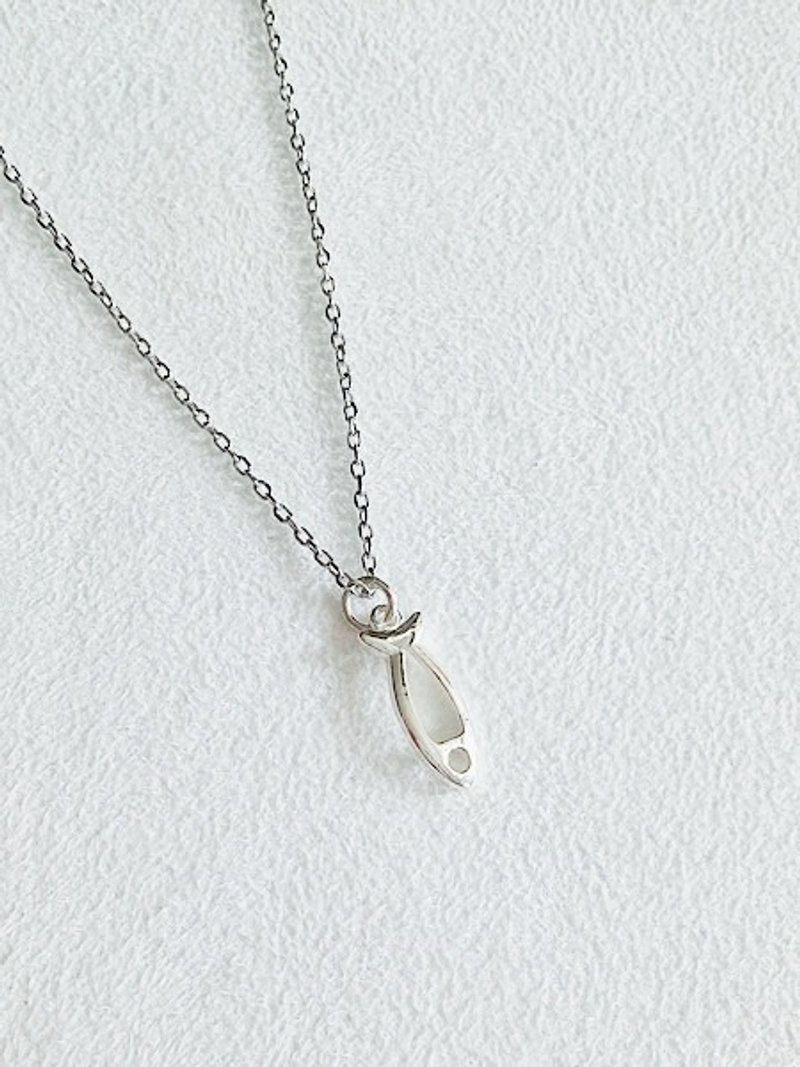 鱼・项链 925纯银【SN1603】 - 项链 - 其他金属 银色