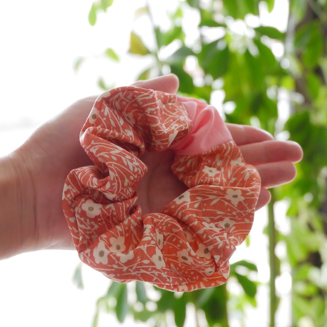 Kimono Yukata Shushu Hair ornament that calls happiness Premium Floral Silk - 发饰 - 丝．绢 粉红色