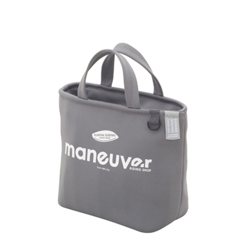 CB Japan 海洋系列保冷托特手提便当袋7L(三色可选) - 手提包/手提袋 - 聚酯纤维 灰色