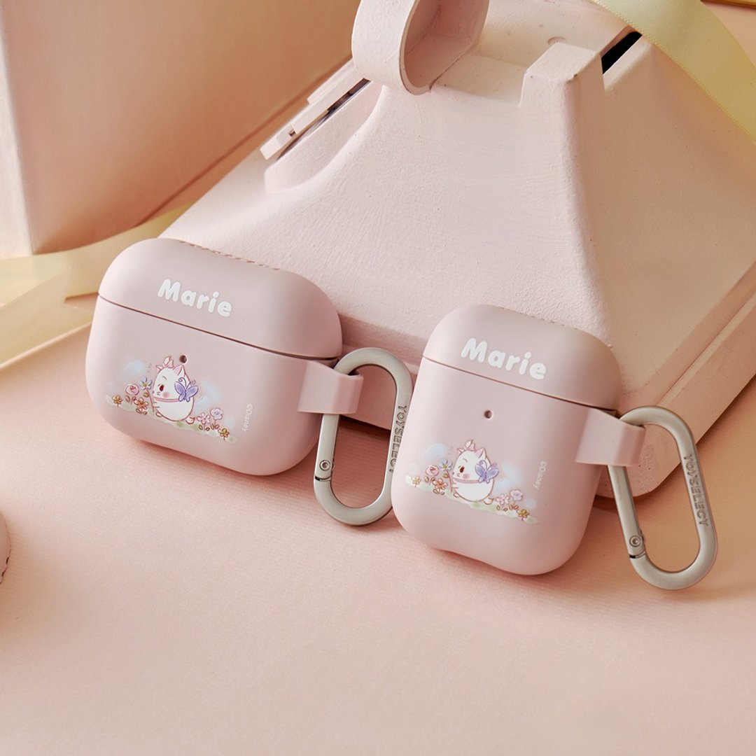 Disney Ufufy系列-玛丽猫款强悍防摔AirPods保护套 - 耳机收纳 - 塑料 多色