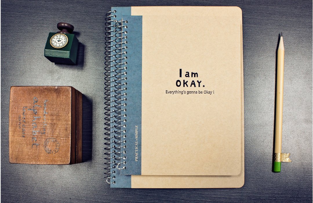 柏格文具 x I am Okay【活页笔记本-18K】四款颜色,两款内页 - 笔记本/手帐 - 纸 卡其色