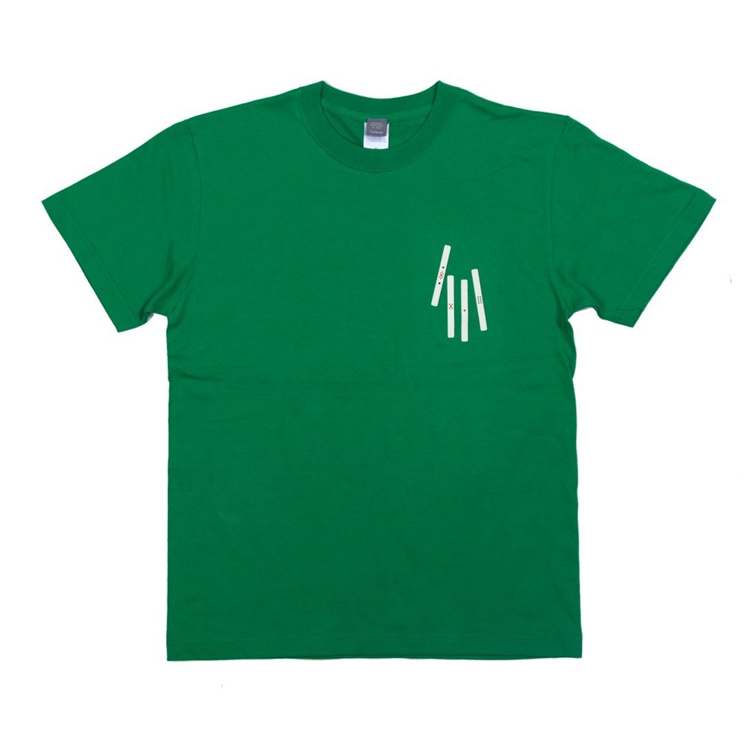 For Father's Day gifts. Mahjong Dot T-shirt Unisex S ~ XXXL, Ladies S ~ L, Kids 90 ~ 160cm Tcollector - 女装 T 恤 - 棉 绿色