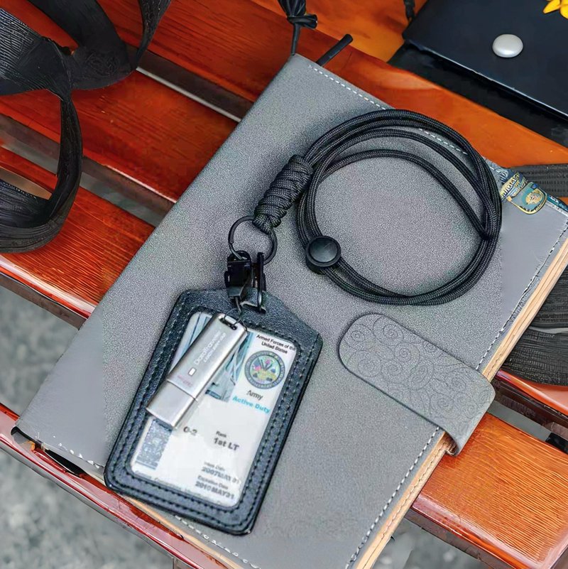 可调整 证件绳 挂绳 三扣 颈绳 证件套 证件绳 办公室 上班 - 挂绳/吊绳 - 其他人造纤维 