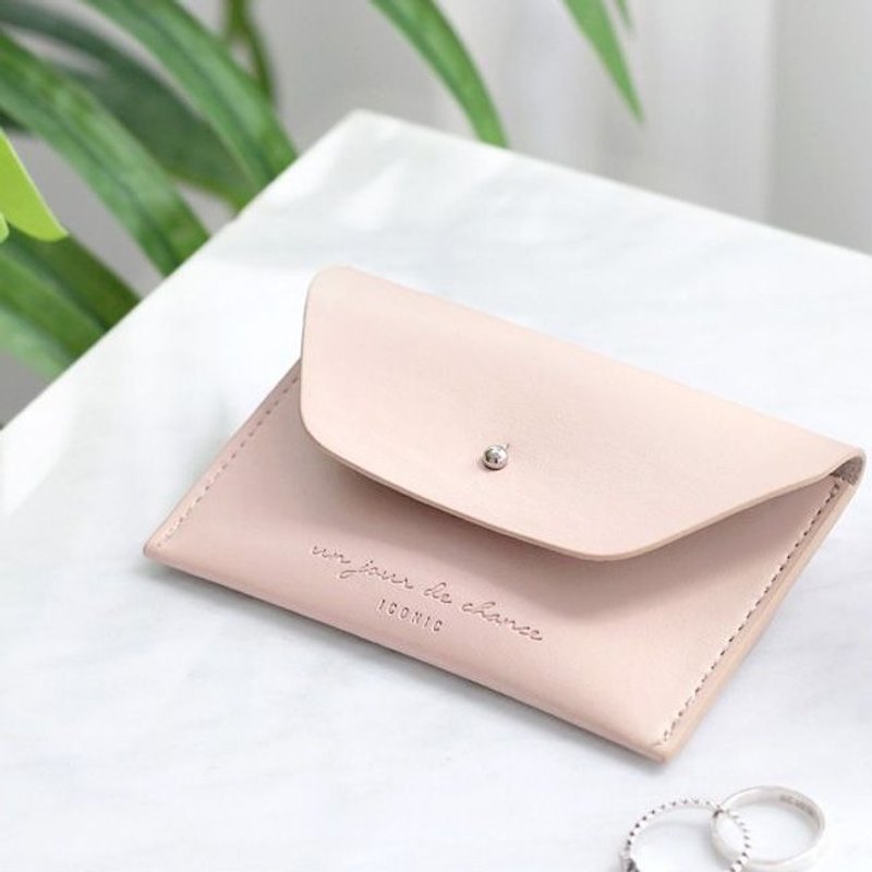 ICONIC 极简票卡夹-印度粉红,ICO50251 - 名片夹/名片盒 - 塑料 粉红色