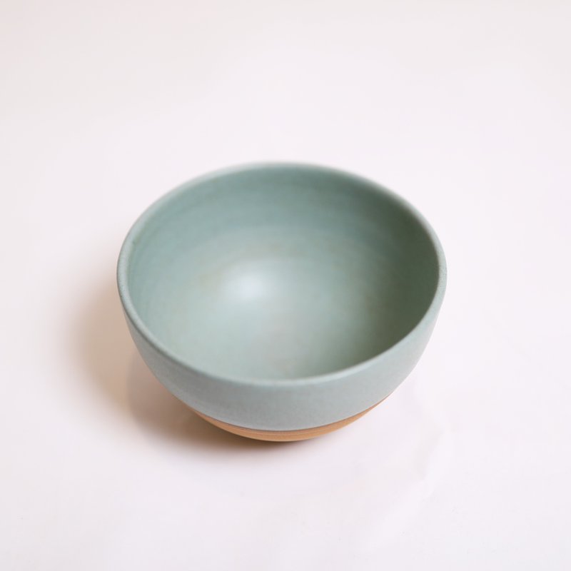 双色陶碗-湖绿-公平贸易 - 碗 - 陶 绿色