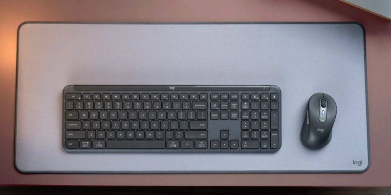 罗技 MK950 无线纤薄静音键鼠组 - 电脑配件 - 塑料 