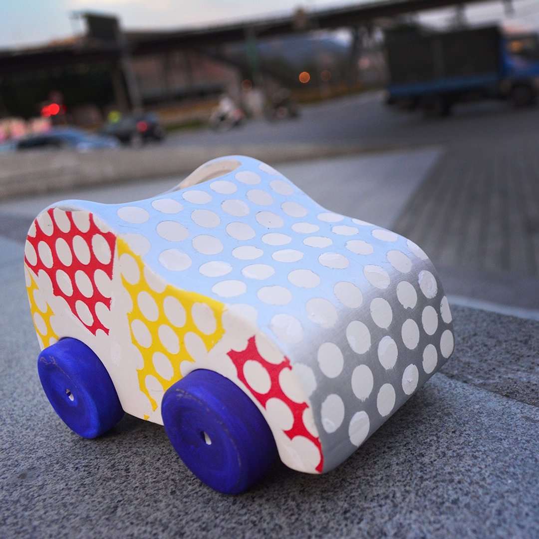 DIY手作-陶瓷小汽车(可彩绘组装)20184-0000022 - 陶艺 - 陶 