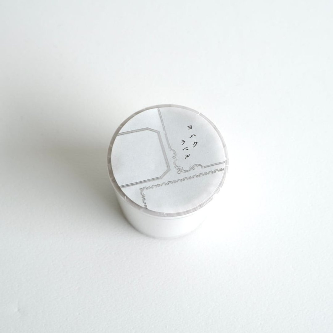 YOHAKU 烫金卷状便利贴 RH-004 手帐素材 手帐 手作 日本文具 - 便条纸/标签贴 - 纸 白色