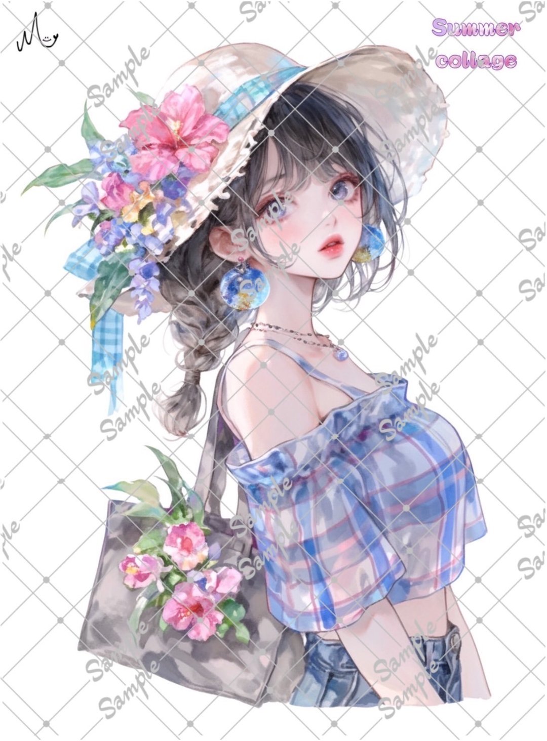 原创角色贴纸限时夏季系列至8月10日 - 贴纸 - 纸 
