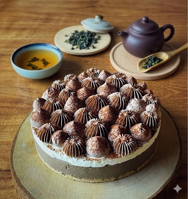 铁观音生乳慕斯 6 寸 - 蛋糕/甜点 - 新鲜食材 