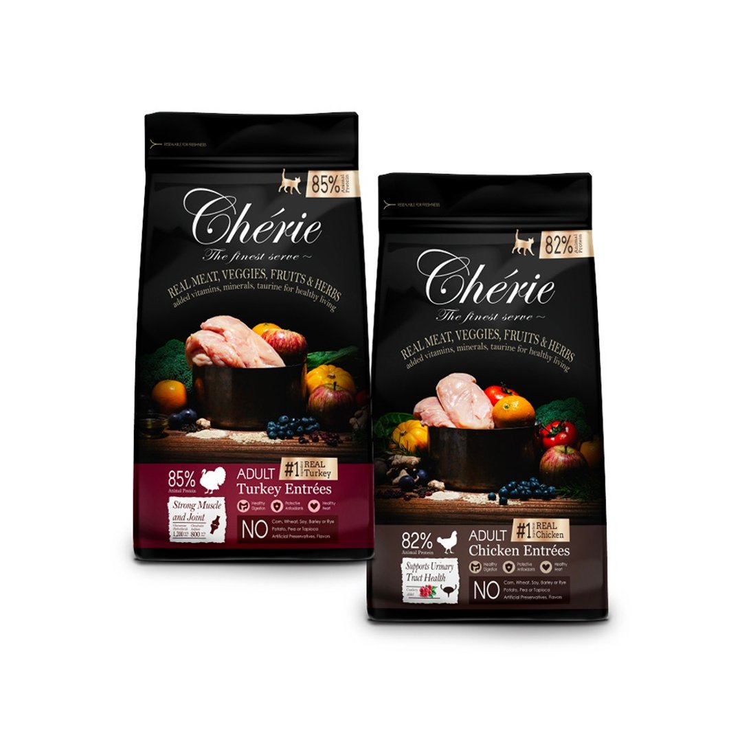 猫主食 | 法丽 | 真肉配方全营养猫粮 | 2种口味 | 400g - 猫罐头/鲜食 - 其他材质 