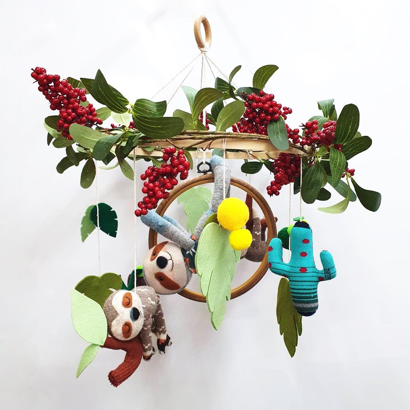 【幸运紫娃】软雕塑艺术家张紫珊作品－就爱懒着你 袜子创作 挂饰 - 摆饰 - 尼龙 绿色