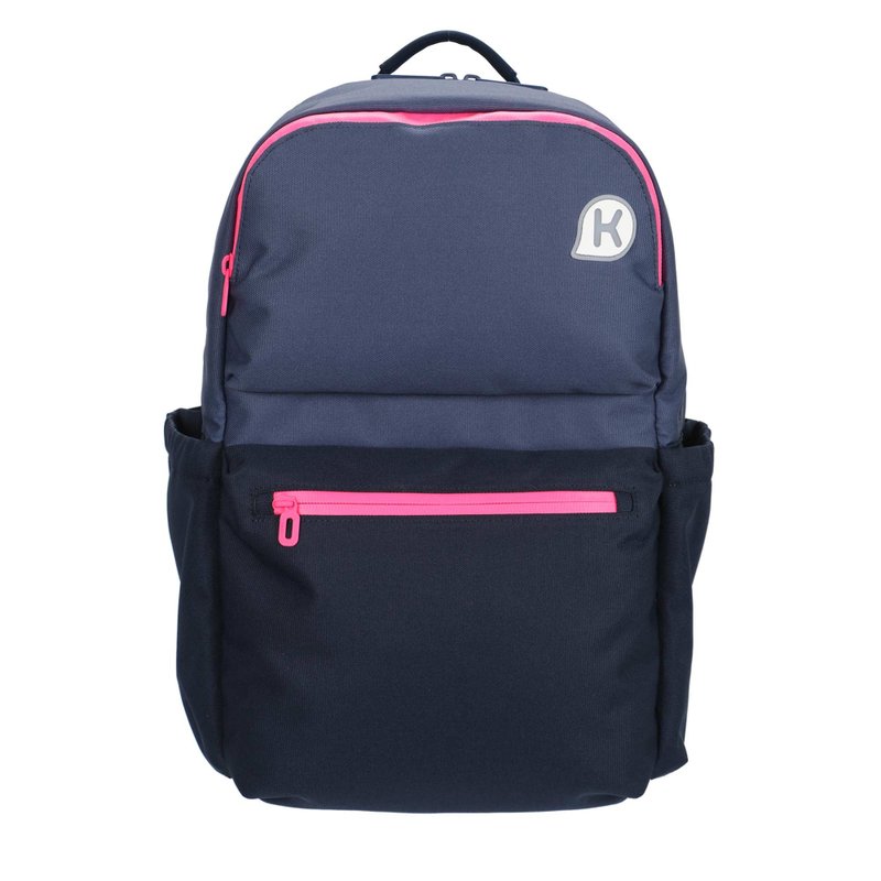 GRAFTON 2 系列小学生专用人体工学超轻护脊书包 - 炭灰/ 萤光粉 - 侧背包/斜挎包 - 聚酯纤维 蓝色