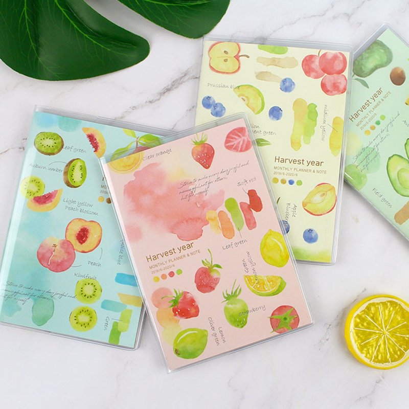 A6/50K彩色月计划+笔记/记事本/手帐本(108.6~109.6) - 笔记本/手帐 - 其他材质 