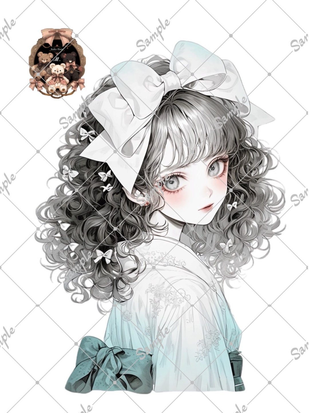 原创人物贴纸 - 贴纸 - 纸 