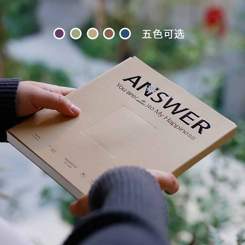 宝丽来goGen2方形相纸胶片收纳卡槽可书写拍立得卡册PaperTravel - 相簿/相册 - 纸 