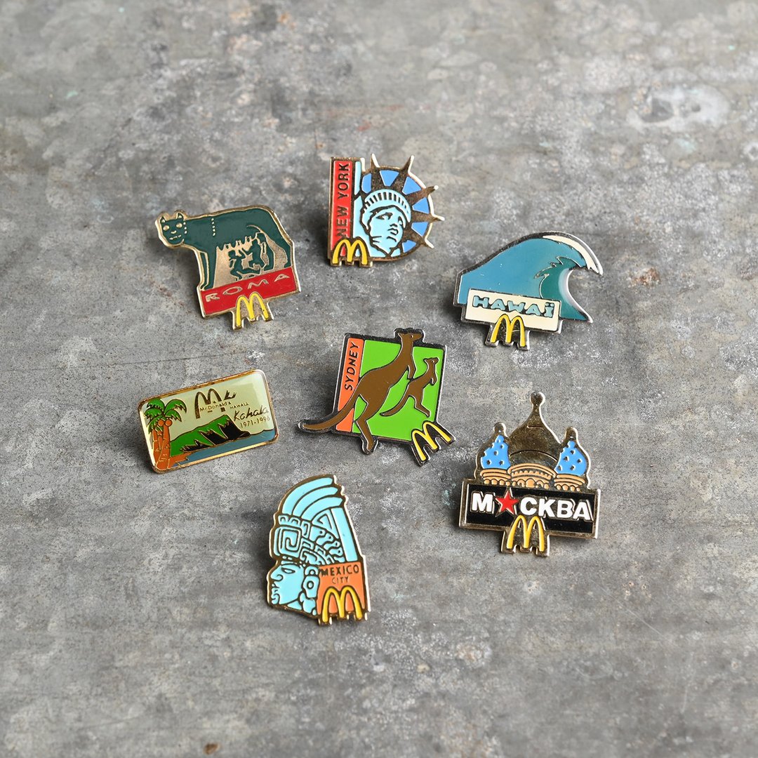Vintage Pins 复古别针 / 古董别针、限量徽章胸针、古董徽章 - 徽章/别针 - 其他金属 多色