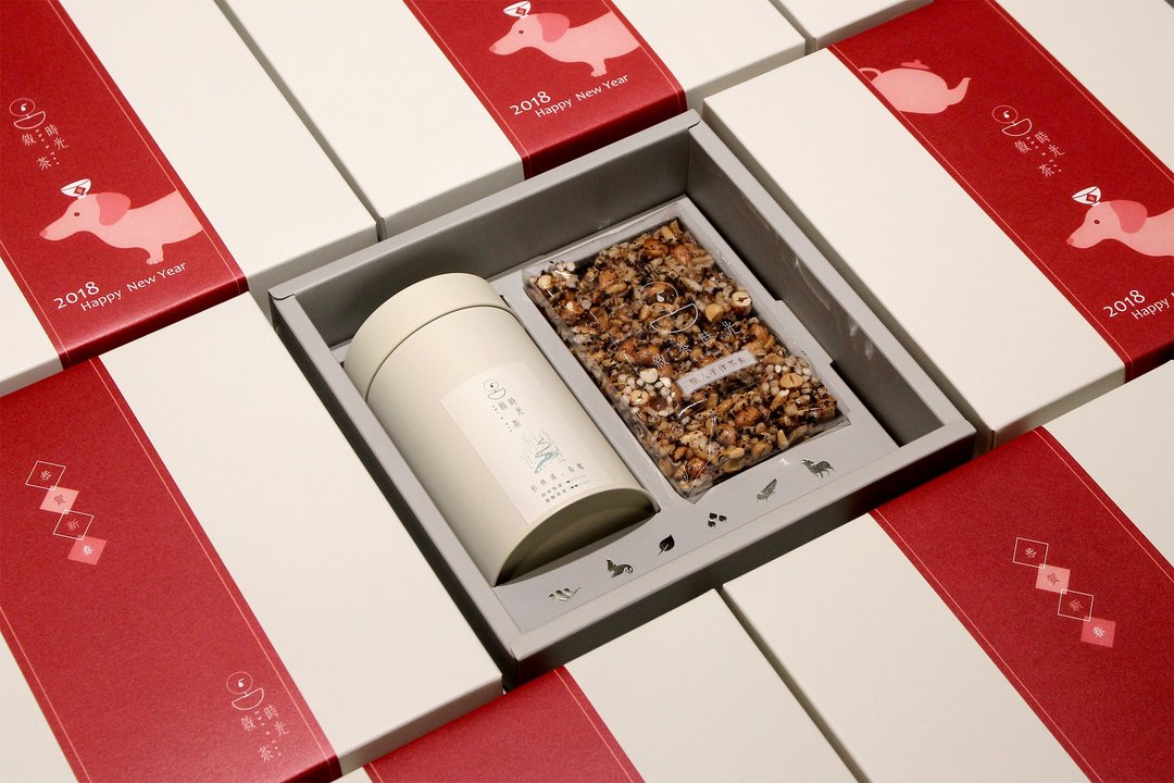 杉林溪乌龙 茶食礼盒 - 茶 - 其他金属 白色