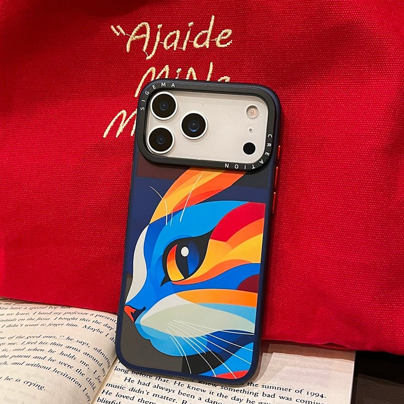 【隐藏式磁吸】Maodrian铝合金按键全磨砂防摔防刮iPhone17p-17pm - 手机壳/手机套 - 塑料 多色