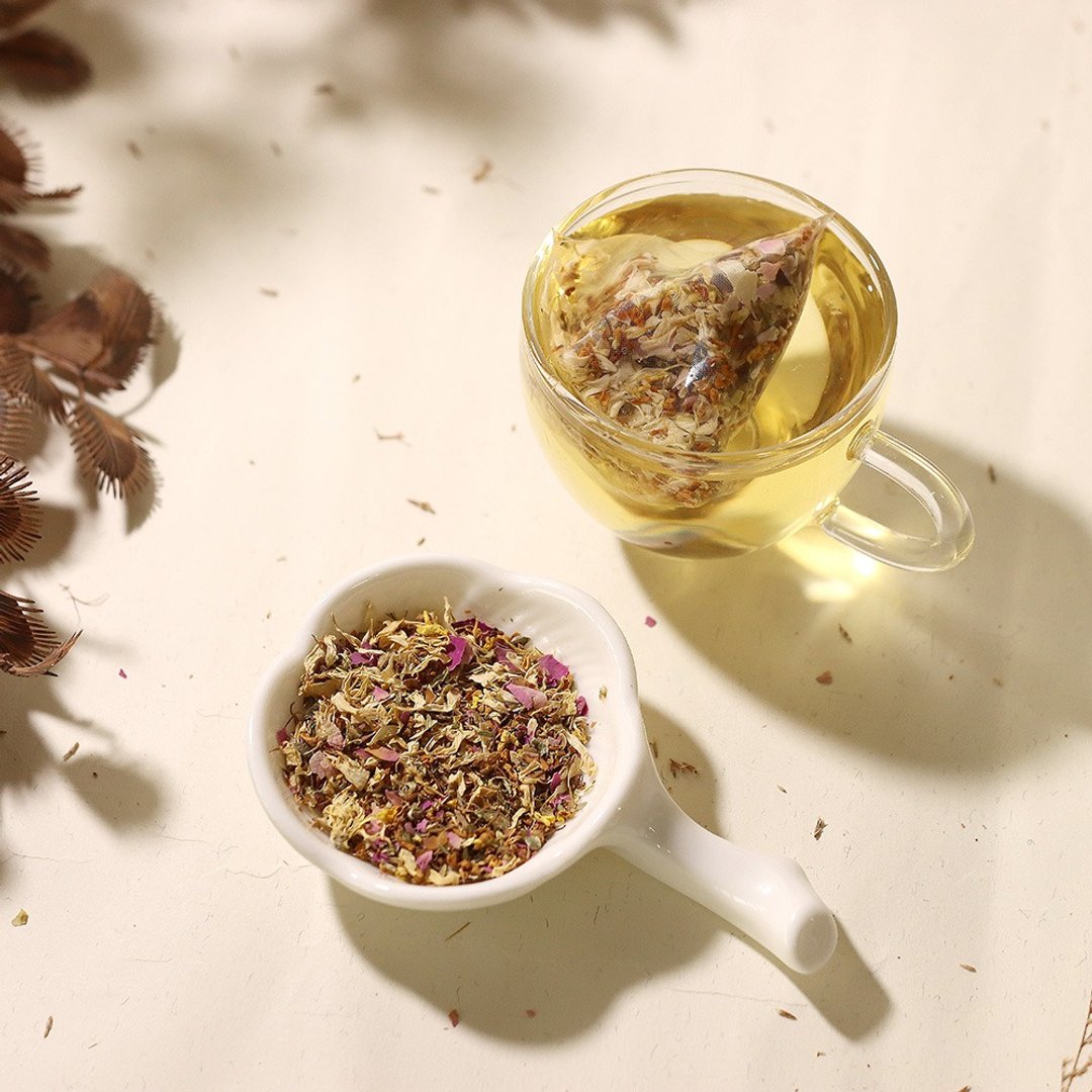 【菓青市集】遇见花园女神 | 三花美妍茶 | 三角茶包 - 零食/点心 - 其他材质 