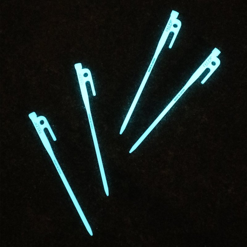 【C&C.P.H. EQUIPEMENT】蓄光夜光 营钉搅拌棒  户外室内 萤光色 - 露营用品 - 压克力 多色